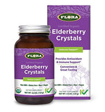 Flora Organic Elderberry Crystals Immune Support-4.4 Oz