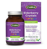 Flora Organic Elderberry Crystals For Kids Immune Support-1.7 Oz