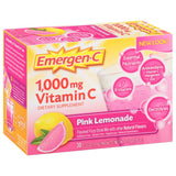 Emergen-C Vitamin C 1000 Mg Pink Lemonade Flavor 30 Packets-9.9 Oz