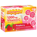 Emergen-C Vitamin C 1000 Mg Raspberry Flavor 30 Packets-9.6 Oz