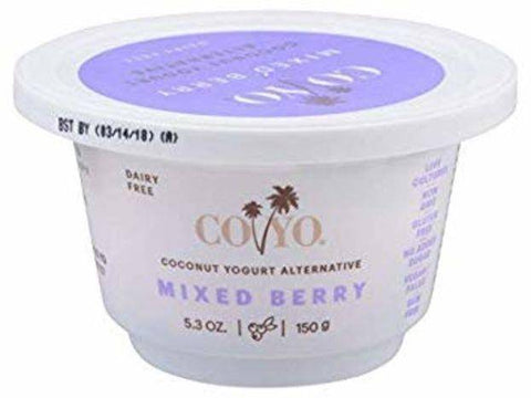 Co Yo Mixed Berry Organic Coconut Yogurt - 5.3 Ounces