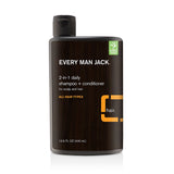 Every Man Jack 2 in 1 Shampoo Plus Conditioner Citrus-13.5 Oz