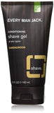 Every Man Jack Conditioning Shave Gel Sandalwood-5 Oz