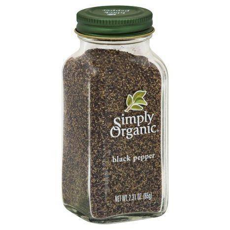 Simply Organic Black Pepper - 2.31 Ounces