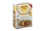 Simple Mills Crackers, Sprouted Seed, Original - 4.25 Ounces