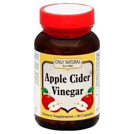 Only Natural Apple Cider Vinegar, Capsules - 90 Each