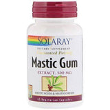 Solaray Mastic Gum Extract 500 mg - 45 Vegetarian Capsules