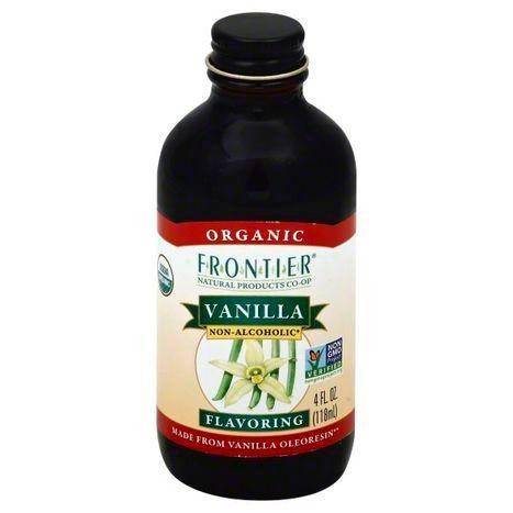Frontier Vanilla Flavoring, Organic - 4 Ounces