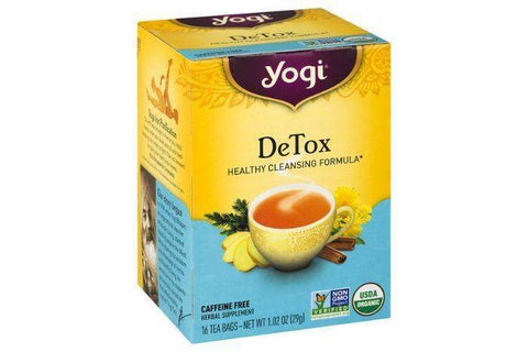 Yogi Tea, Detox, Bags - 16 Each