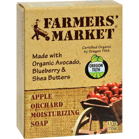 Farmers Market Apple Orchard Moisturizing Soap-5.5 Oz