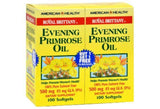 Royal Brittany Evening Primrose Oil 500mg Softgels - 2 Pack