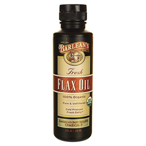 Barlean's Organic Flax Oil Fresh-8 Oz Note: Need To Be Refrigerated