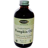 Flora Pumpkin Oil Cold Pressed & Refined-8.5 Oz Note: Need To Be Refrigerated