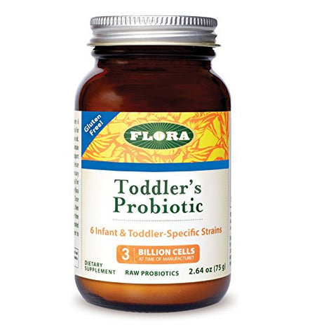 Flora Infant's Probiotic 6 Infant & Toddler-Specific Strains 3 Billion Cells-2.64 Oz Note: Need To Be Refrigerated