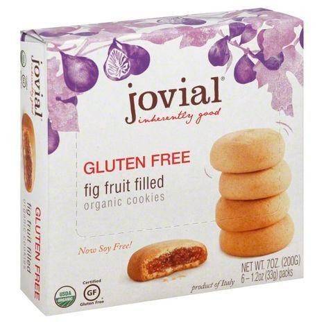 Jovial Cookies, Fig Fruit Filled, Organic - 6 Each