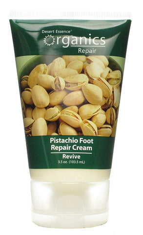 Desert Essence Organics Perfect Pistachio Foot Repair Cream Revive-3.5 Oz