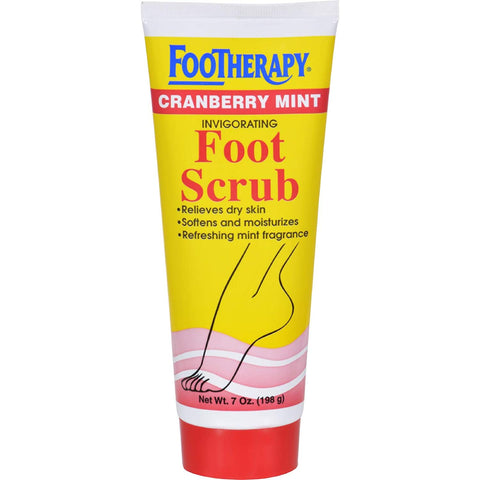 Queen Helene Footherapy Foot Scrub Cranberry Mint-7 Oz