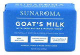Sunaroma Goat's Milk with Shea Butter & Manuka Honey Soap Bar - 8 Ounces