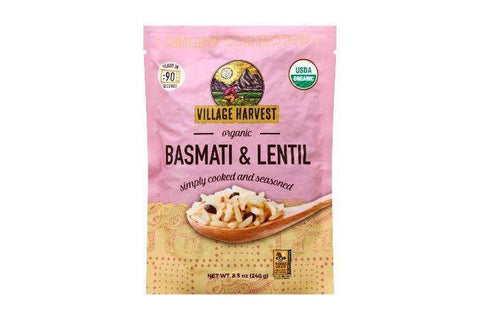 Village Harvest Organic Basmati & Lentil Rice - 8.5 Ounces