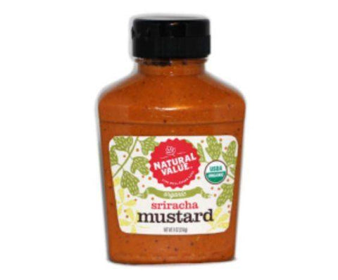 Natural Value Organic Sriracha Mustard - 9 Ounces