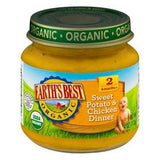 Earths Best Organic Sweet Potato & Chicken Dinner, 2 (6 Months +) - 4 Ounces