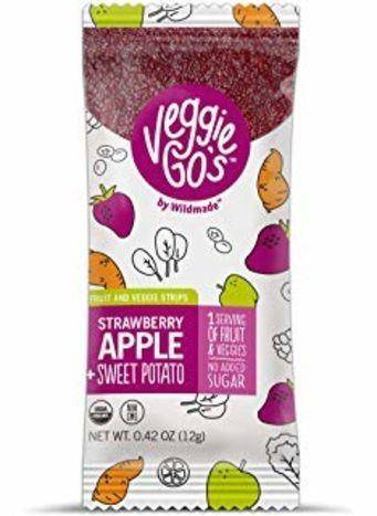 Veggie Go's Strawberry Apple + Sweet Potato Strips