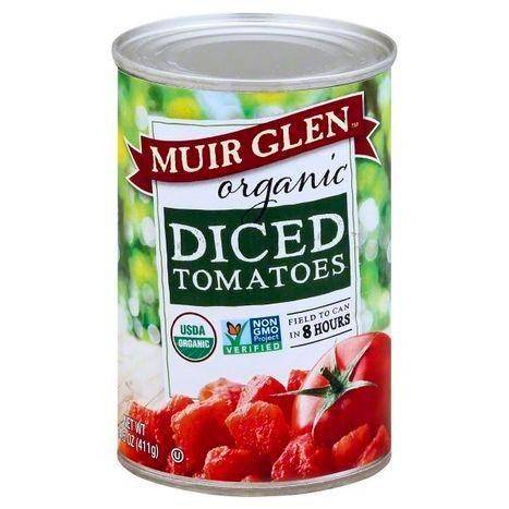 Muir Glen Organic Tomatoes, Diced - 14.5 Ounces