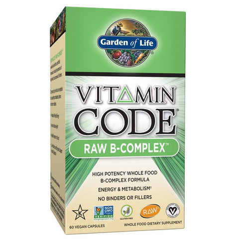 Garden Of Life Vitamin Code Raw B-Complex-60 Vegan Capsules