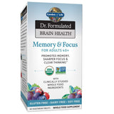 Garden Of Life Dr.Formulated Brain Health Memory & Focus For Adults 40+-60 Vegetarian Tablets