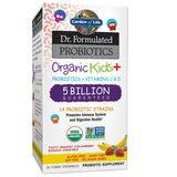 Garden Of Life Dr.Formulated Probiotics Organic Kids+ 5 Billion 14 Strains Strawberry Banana Flavor-30 Yummy Chewables Note: Need To Be Refrigerated