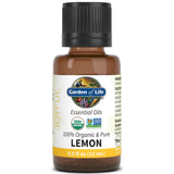 Garden Of Life Organic & Pure Lemon Essential Oil-0.5 Oz