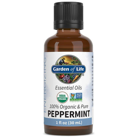 Garden Of Life Organic & Pure Peppermint Essential Oil-1 Oz