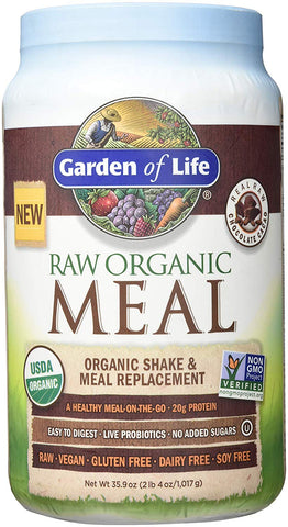 Garden Of Life Raw Organic Meal Chocolate Cacao-35.9 Oz