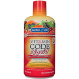Garden Of Life Vitamin Code Liquid Multivitamin Formula Fruit Punch Flavor-30 Oz