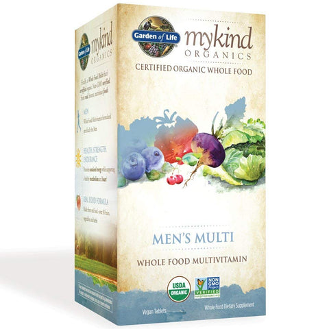 Garden Of Life My Kind Organics Men's Multi Multivitamin-60 Vegan Tablets