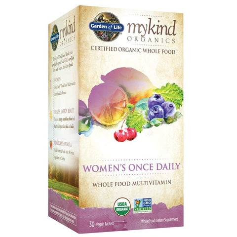 Garden Of Life My Kind Organics Women's Once Daily Multivitamin-30 Vegan Tablets