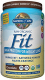 Garden Of Life Raw Organic Fit High Protein For Weight Loss Plant Based Chocolate Flavor-32.5 Oz