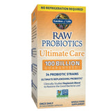 Garden Of Life Raw Probiotics Ultimate Care 100 Billion Guaranteed 34 Strains-30 Vegetarian Capsules