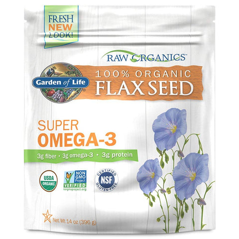 Garden Of Life Raw Organic Flax Seed-14 Oz
