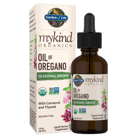 Garden Of Life My Kind Organics Oil Of Oregano Seasonal Drops-1 Oz