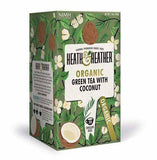 Heath & Heather Organic Green Tea With Coconut - 20 Count