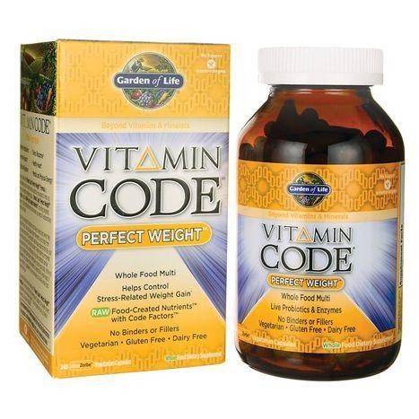 Garden of Life Vitamin Code Perfect Weight Whole Food Dietary Supplement