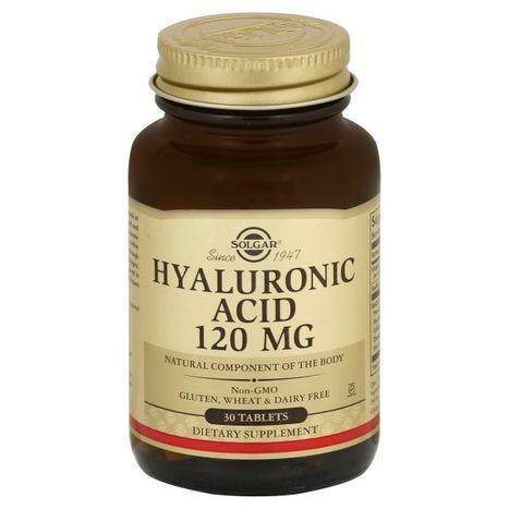 Solgar Hyaluronic Acid, 120 mg, Tablets - 30 Each