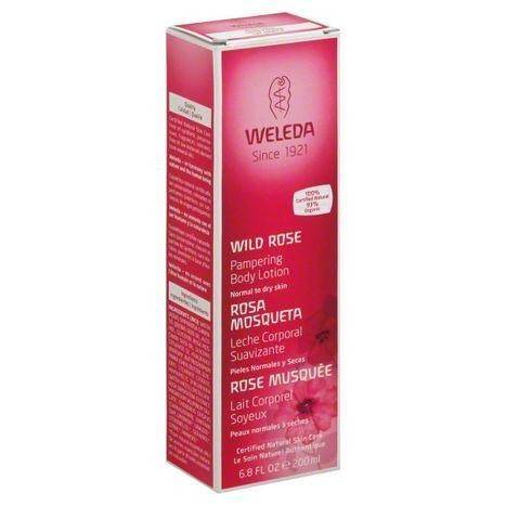 Weleda Body Lotion, Pampering, Wild Rose - 6.8 Ounces