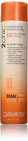 Giovanni 2Chic Ultra Voluptous Body Wash Tangerine & Papaya Butter-10.5 Oz