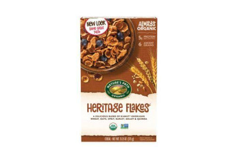 Natures Path Cereal, Heritage Flakes - 13.25 Ounces