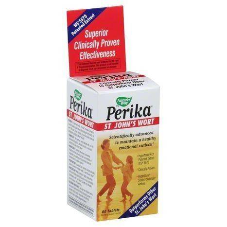 Natures Way Perika, St John's Wort, Tablets - 60 Each