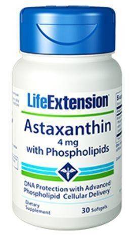 Life Extension Astaxanthin with Phospholipids - 30 Softgels