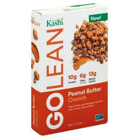 Kashi GoLean Cereal, Peanut Butter Crunch - 13.2 Ounces