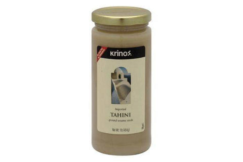 Krinos Tahini, Imported, Ground Sesame Seeds - 1 Pound